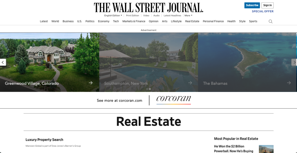 5691 S Elm Street • Wall Street Journal Feature • Take A Tour